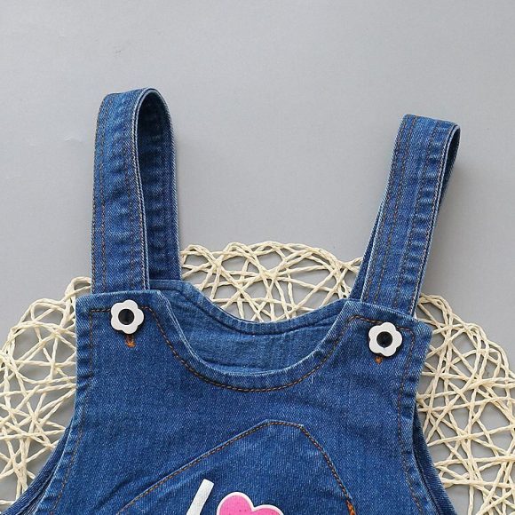 Kids Strap Jeans For Boys And Girls - Image 3