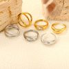 Retro 18K Zircon Ring Fashion