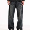 Retro Straight Jeans Men's American Loose-fitting Wide-leg Trousers - Image 4