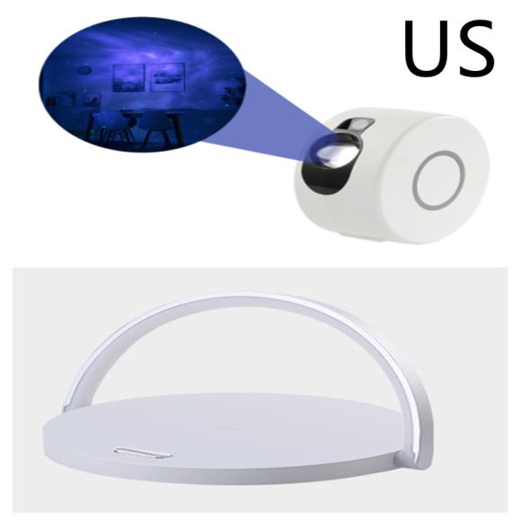 Fast Qi Wireless Charger Table Lamp - Image 2
