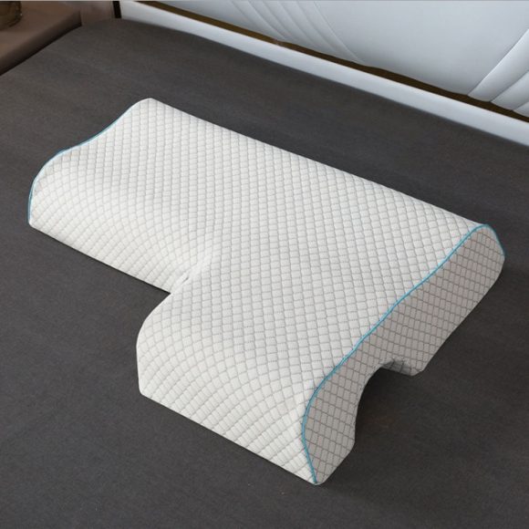 Couples Pillow Arched Cuddle Pillow With Slow Rebound Memory Foam For Arm Rest Hand Pillow - Image 7