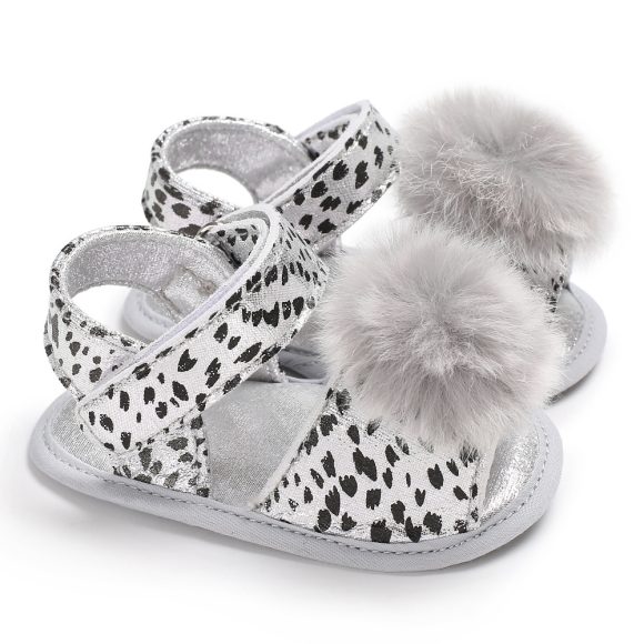 baby newborn childrens shoes baby stroller baby shoes Leopard Cute Ball childrens wear non-slip shoes 0-18M - Image 8