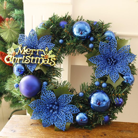 Christmas Decorations Christmas Wreath Home Decor For Home Garden Decorations Mall Door Decoration - Image 7
