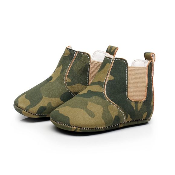 Baby Shoes Baby Xie Shoes Toddler Shoes Elastic PU Soft Shoes Children's Shoes - Image 7