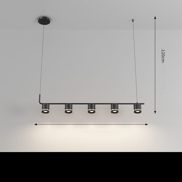 Dining Room Chandelier Modern Simple Personality Art Bedroom Bedside Chandelier - Image 5