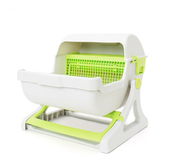 Cat toilet pet toilet semi-enclosed litter box - Image 10