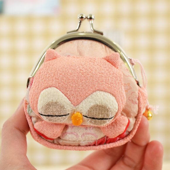And The Wind Wings Owl Coin Bag Handbag Buckle Crepe With Bottom ZB077 Can Receive Customized Wallet