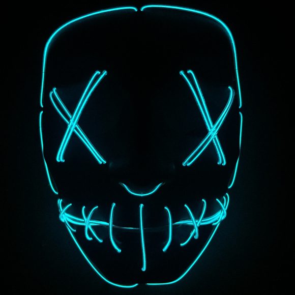 Halloween Led Glowing Full Face Mask - Image 4