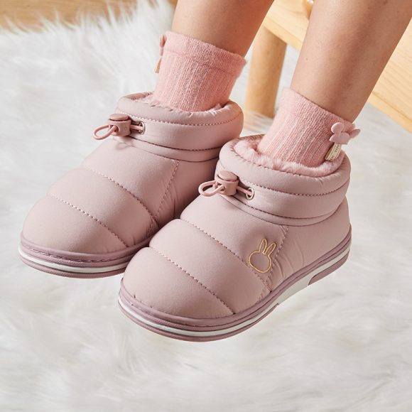 Cute Warm Boy And Girl Home Cotton Drag Bag With - Image 9