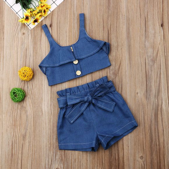 Children's clothing girls suspender skirt - Image 10