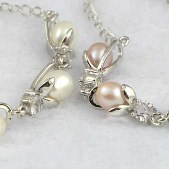 Freshwater pearl bracelet - Image 3