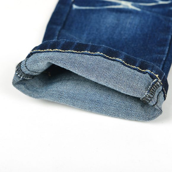 new children's jeans casual fashion worn out cowboy children's autumn and winter men's jeans wholesale pants - Image 3