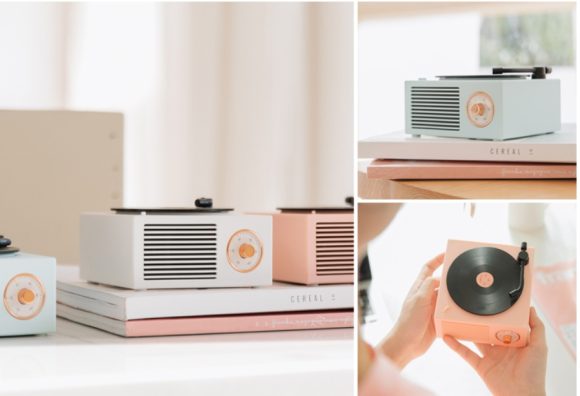 Retro Vinyl Wireless Bluetooth Small Sound Speaker - Image 6