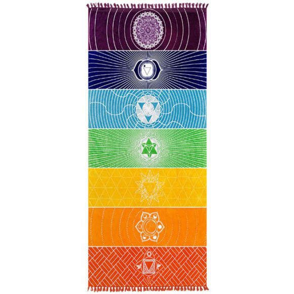 Bohemia India Mandala Blanket Beach Yoga Mat - Image 2
