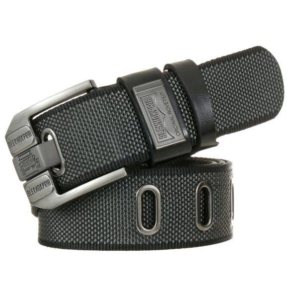 Pin Buckle Canvas Belt Cargo Pants Casual Retro Decorative Belt Fashion Men - Image 5