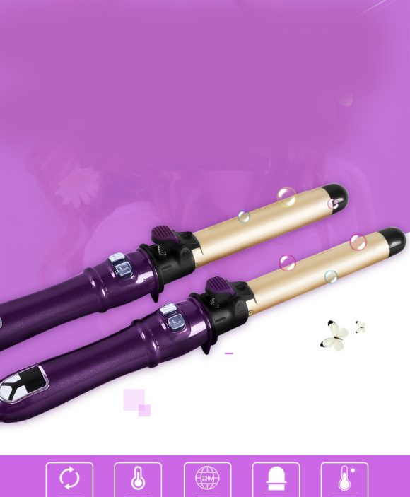 LCD Temperature Controlled Automatic Hair Curler - Image 8