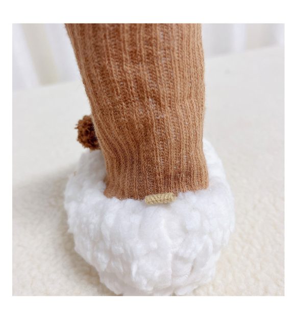 Thick Cotton Shoe Cover Baby Foot Protector Plus Velvet - Image 6