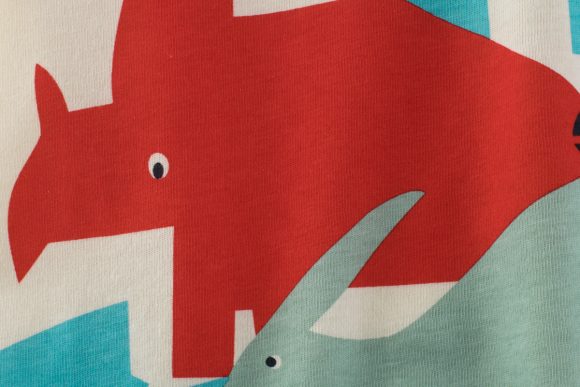 Boys Short Sleeve T-Shirt Kids Clothing Dinosaur Cartoon - Image 2