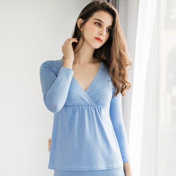 Pregnant Woman BreastFeeding Suit - Image 8