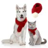 Pet christmas wool scarf - Image 8