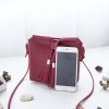 Women's Tassel Mini Mobile Phone Coin Messenger Bag - Image 2