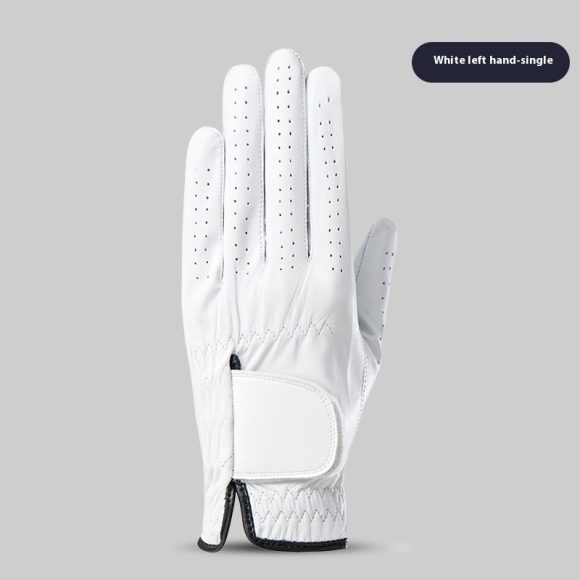 Men's Leather Breathable Non-slip Gloves - Image 5