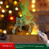 Christmas Decoration 3D Lamp Acrylic LED Night Lights New Year Valentines Day Christmas Kids Gift Christmas Ornaments - Image 9