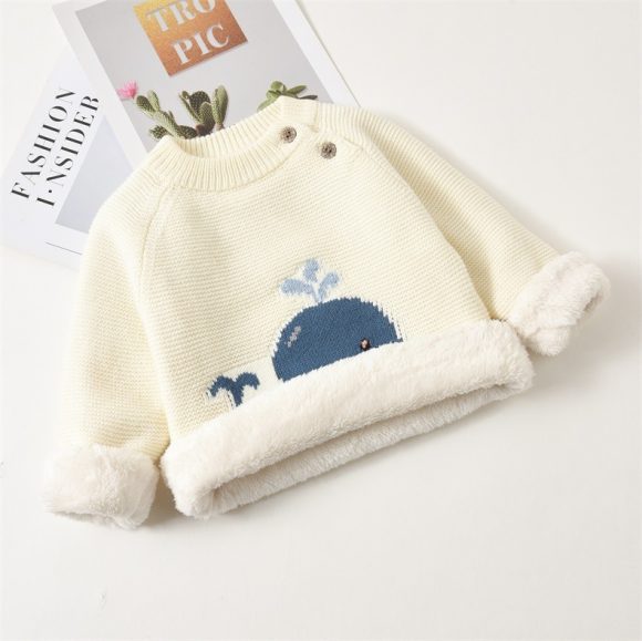 Baby plush warm clothes - Image 8