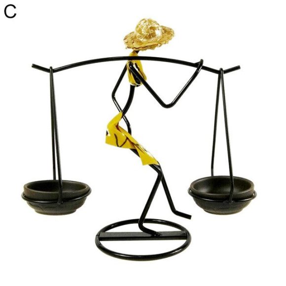 Candle Holder Romantic Candle Holder Carrying Girl Decoration - Image 7