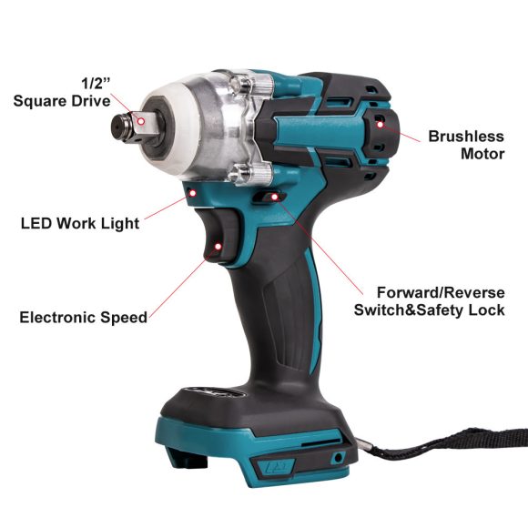 dual use brushless electric wrench - Image 2