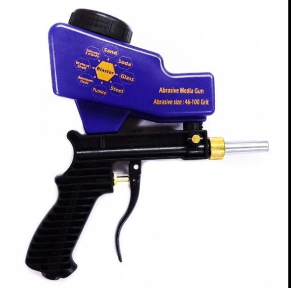 Portable gravity sandblasting gun pneumatic sandblasting set small rust sandblasting device sand blasting machine - Image 6
