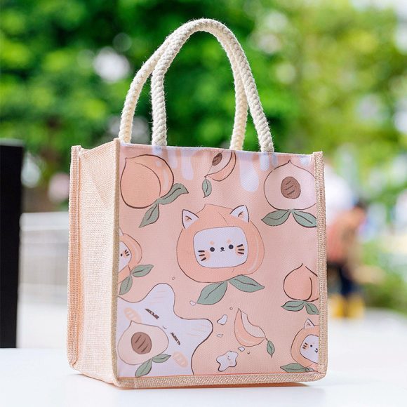 Casual Tote Bag For Students To Organize Small Book Bag Lunch - Image 7
