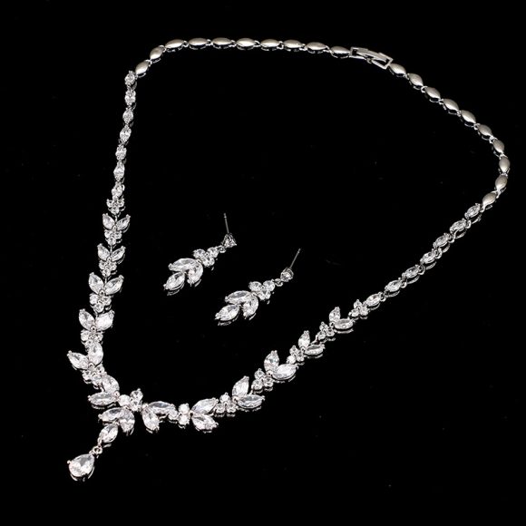 Zircon Simple Bridal Set - Image 4