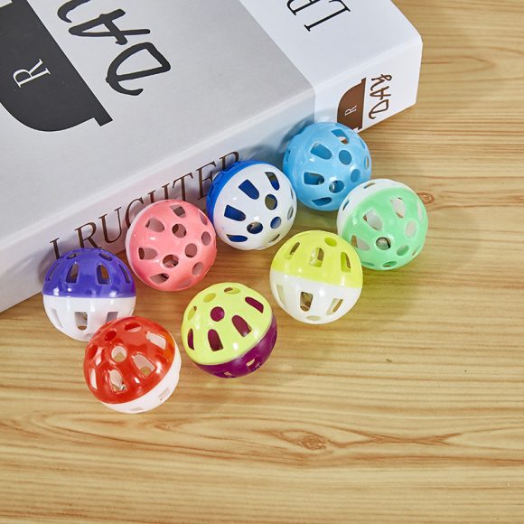 Pet Cat Toy Hollow Out Plastic Bell Interactive Sounding Supplies - Image 6