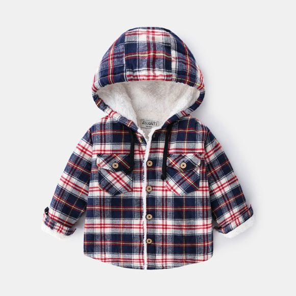 Boys' Hoodie extra heavy in autumn and winter - Image 4