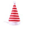 Multicolor Pet Christmas Hat Stripes - Image 3