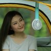 Mini usb hand fan cooling portable fan led light air conditioner cooler adjustable speed heat rechargeable battery fans 200mm - Image 6