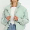 Women's Urban Leisure Versatile Stand Collar Puffer Jacket Coat - Image 10