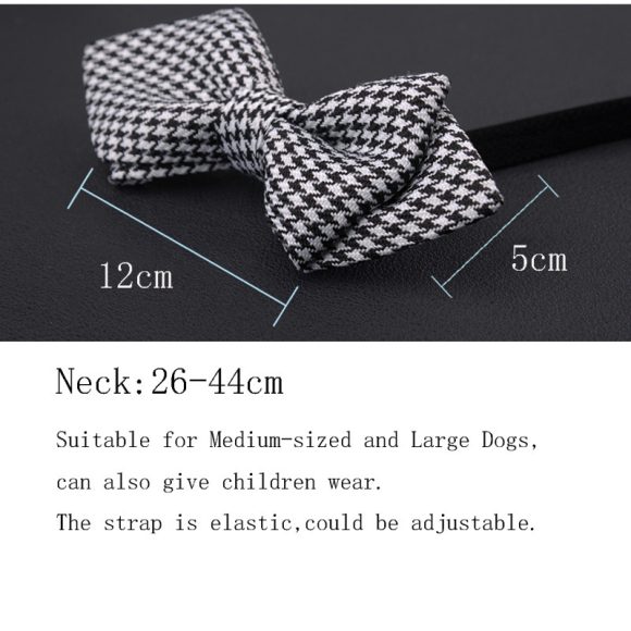 Pet Accessories Dog Bow Tie British Bow Tie - Image 3
