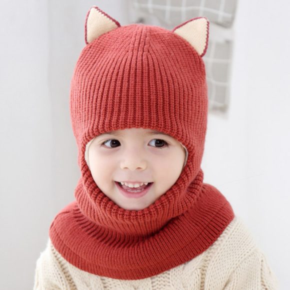 Baby winter scarf hat - Image 2