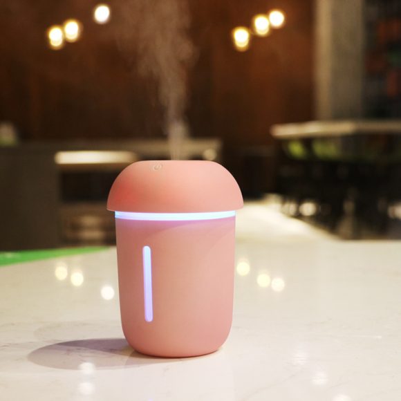 USB charging household air purifier multifunctional water replenishing instrument fan, night light three in one mushroom humidifier - Image 7