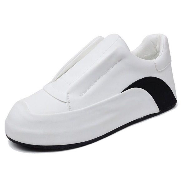 Genuine Leather Slip-on Breathable Running Casual Shoes - Image 7