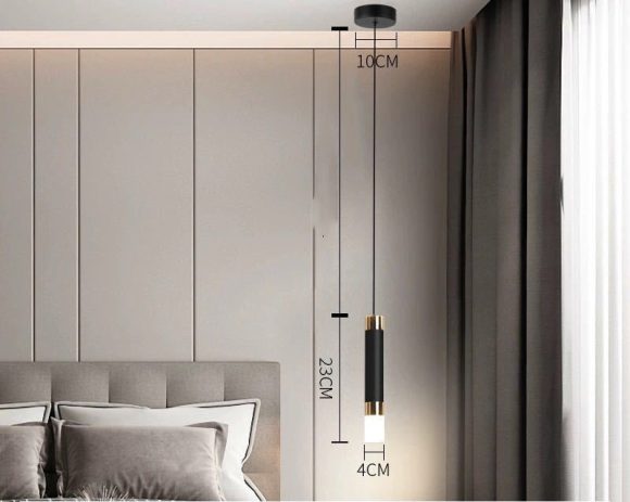 Nordic Button Glass Ball Bubble Living Room Chandelier Henan 3 Guest Dining Room Square Lamp - Image 9