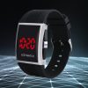 Men Women Casual Unisex White Black LED Digital Sports Wrist Watch Wristwatch Date Clock - Image 7