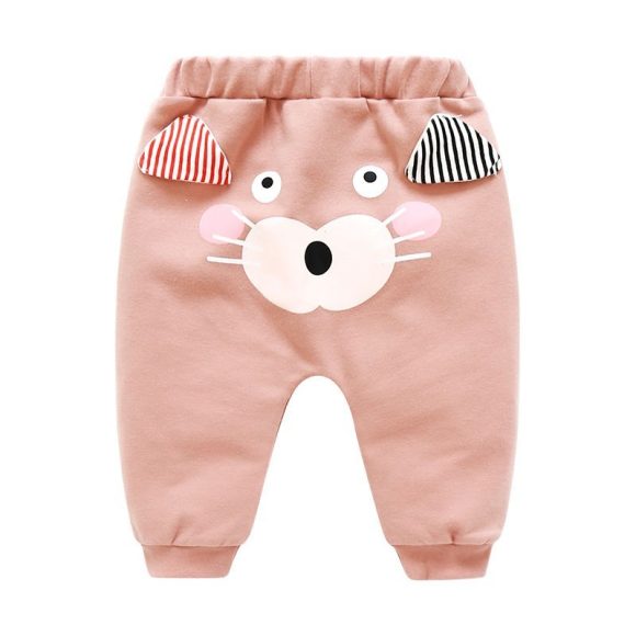 Spring And Autumn Baby High-waist Belly Protecting Trousers - Image 8