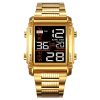 SKMEI Square Dial Fashion Practical Men's Electronic Sports Waterproof Date Display Electronic Watch - Image 5