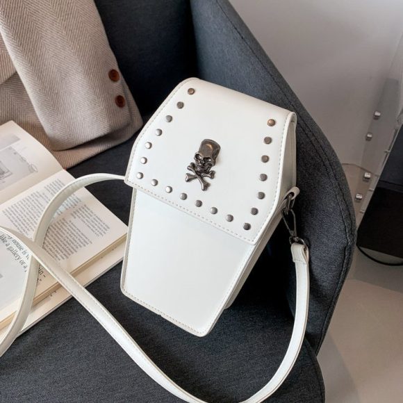 New Fashion Rivet Retro Women's Cross-body Bag - Image 4