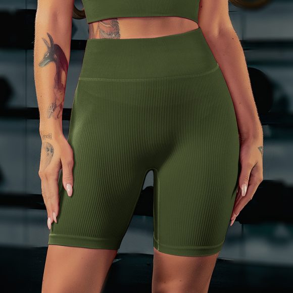 Hip Lift Yoga Gym Training Suit Outdoor Running Cycling Shorts - Image 10