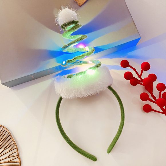 Christmas With Light Headband Snowflake Women's - Image 7