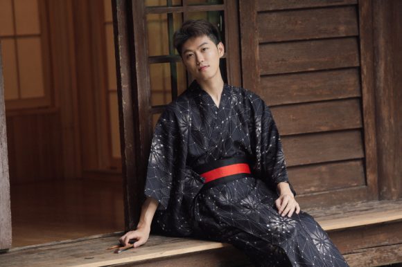 Japanese Kimono Male Traditional Samurai Gentleman - Image 4